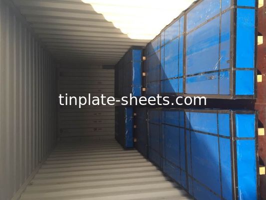 1.1/1.1 tot en met 5.6/5.6 Tin Coating Tinplate Sheets Bright Stone Silver of Matt Finish