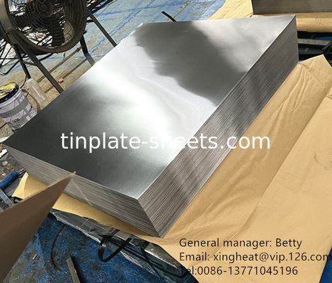 Chroomcoating Tin Free Steel Sheet voor kroonkappen Aanpasbare lengte