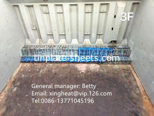 Breedte 600 mm - 907 mm Tfs Tin Free Steel Met Steenoppervlak Afgerond Voor Crown Cap JIS G3315