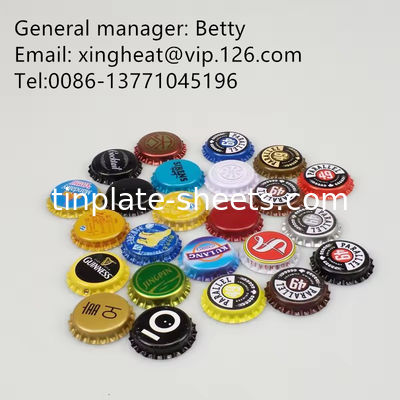 Steenoppervlak tinvrij staalplaat voor ronde blikkenbodems en duurzaam met elektrolytisch chroom bekleed